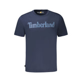Timberland Blue Cotton T-Shirt -   -  Timberland.